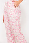Zivame Night Blossoms Cotton Pyjama - White N Print — thumbnail 5
