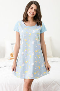 Blue N Print