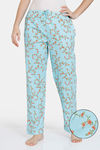 Zivame Wildflower Fields Woven Pyjama - Ipanema — thumbnail 1