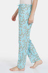 Zivame Wildflower Fields Woven Pyjama - Ipanema — thumbnail 2