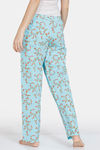 Zivame Wildflower Fields Woven Pyjama - Ipanema — thumbnail 3