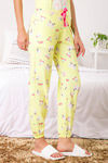 Zivame Three Musketeers Knit Cotton Pyjama - Yellow — thumbnail 2