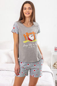 Grey,Print