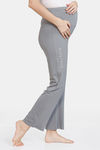 Zivame Lounge Knit Poly Maternity Pants - Mockingbird — thumbnail 1