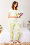 Zivame Crazy Farm Cotton Pyjama - Green — thumbnail 4