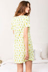 Zivame Bug Life Cotton Short Length Nightdress - Green — thumbnail 3