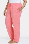 Zivame True Curv Lounge Knit Poly Loungewear Pants - Salmon — thumbnail 2