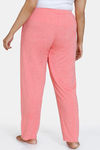 Zivame True Curv Lounge Knit Poly Loungewear Pants - Salmon — thumbnail 3