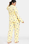 Zivame True Curv Nuts For U Knit Cotton Pyjama Set - Sunshine — thumbnail 3