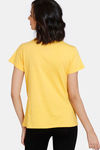 Zivame Harry Potter Knit Cotton Top - Citrus — thumbnail 3