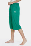 Zivame Harry Potter Knit Cotton Capri - Green Tambourine — thumbnail 2