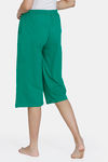 Zivame Harry Potter Knit Cotton Capri - Green Tambourine — thumbnail 3