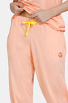 Zivame Looney Tunes Knit Cotton Pyjama Set - Salmon — thumbnail 6