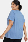Zivame True Curv Country Songs Knit Cotton Top - Wild Wind — thumbnail 3
