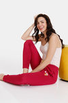 Zivame Tom & Jerry Knit Cotton Pyjama - Cerise — thumbnail 4