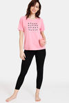 Zivame Bollywood Tadka Knit Cotton Top - Sachet Pink — thumbnail 4