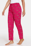 Zivame Plum Romance Woven Pyjama - Jazzy — thumbnail 2