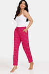 Zivame Plum Romance Woven Pyjama - Jazzy — thumbnail 4