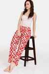 Zivame Retro Flaunt Woven Pyjama - Adrenaline Rush — thumbnail 4