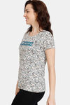 Zivame Friends Knit Cotton Top - Pristine — thumbnail 3
