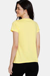 Zivame Disney Knit Poly Top - Lemon Drop — thumbnail 3