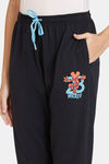 Zivame Disney Knit Cotton Pyjama - Black Beauty — thumbnail 5