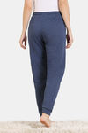 Zivame Taash Knit Poly Loungewear Bottom - Poseidon — thumbnail 4