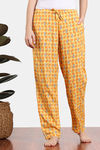 Zivame Jewel Garden Woven Pyjama - Yarrow — thumbnail 2