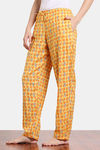 Zivame Jewel Garden Woven Pyjama - Yarrow — thumbnail 3