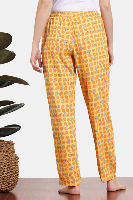 Zivame Jewel Garden Woven Pyjama - Yarrow — image 4