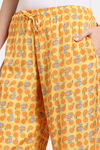 Zivame Jewel Garden Woven Pyjama - Yarrow — thumbnail 5