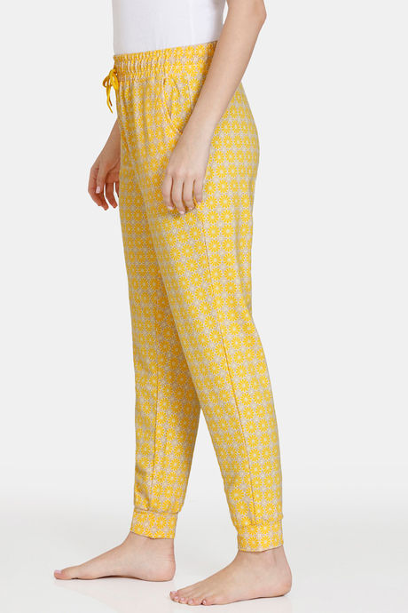 Zivame Knit Poly Lifewear Bottom - Solar Power — image 2