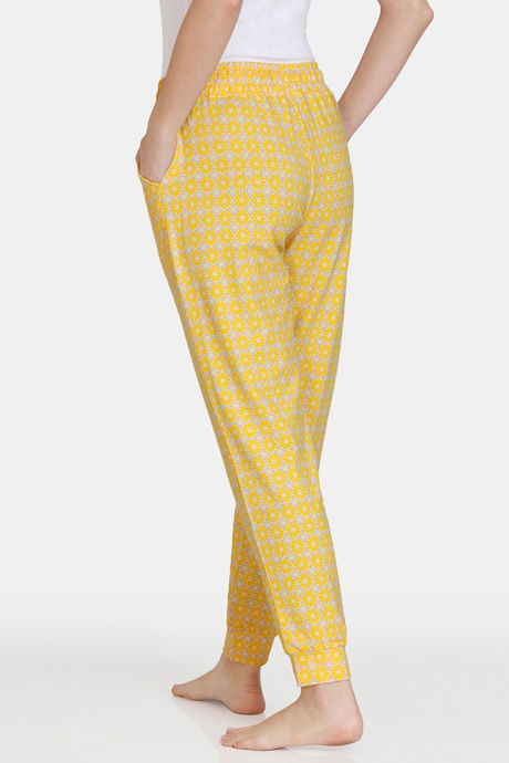 Zivame Knit Poly Lifewear Bottom - Solar Power — image 3