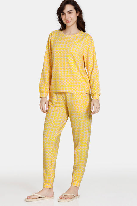 Zivame Knit Poly Lifewear Bottom - Solar Power — image 4
