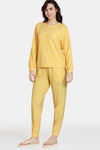 Zivame Knit Poly Lifewear Bottom - Solar Power — thumbnail 4