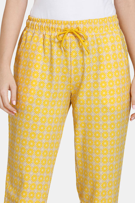 Zivame Knit Poly Lifewear Bottom - Solar Power — image 5
