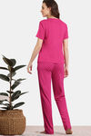 Zivame Marshmallow Knit Cotton Pyjama Set - Jazzy — thumbnail 5