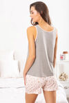 Zivame Happy-Go Cotton Shorts Set - Pink N Print — thumbnail 4