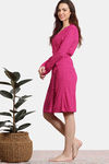 Zivame Marshmallow Knit Cotton Robe - Jazzy — thumbnail 2
