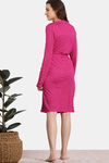Zivame Marshmallow Knit Cotton Robe - Jazzy — thumbnail 3