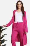 Zivame Marshmallow Knit Cotton Robe - Jazzy — thumbnail 4