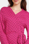 Zivame Marshmallow Knit Cotton Robe - Jazzy — thumbnail 5