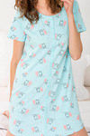 Zivame Bug Life Cotton Short Length Nightdress - Blue — thumbnail 5