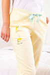 Zivame Crazy Farm Knit Cotton Pyjama - Yellow — thumbnail 5