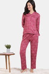 Zivame Mod Magic Knit Poly Pyjama Set - Jazzy — thumbnail 2