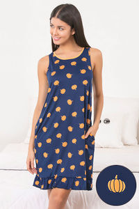 Navy,Print