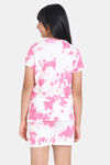 Zivame Girls Dreamverse Knit Cotton Loungewear Set - Plumeria — thumbnail 3