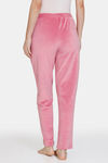 Zivame Velour Knit Poly Loungewear Pants - Chateau Rose — thumbnail 3