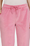 Zivame Velour Knit Poly Loungewear Pants - Chateau Rose — thumbnail 5