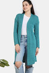 Zivame Light Jaspe Knit Poly Shrug - Alexandrite — thumbnail 2